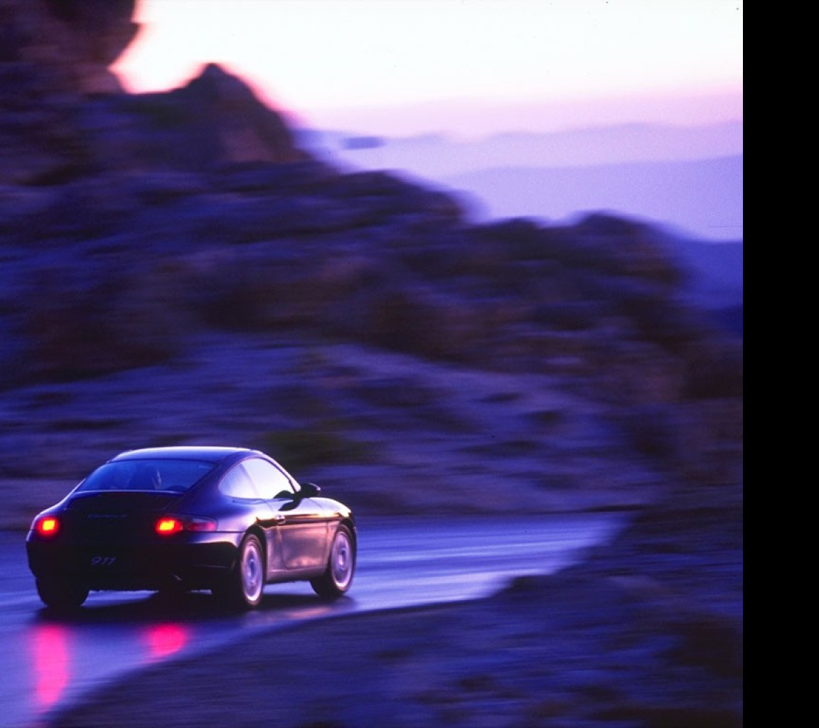 Tapeta porsche_za_soumraku
