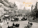 Tapeta Praha 1900 – Václavské nám.