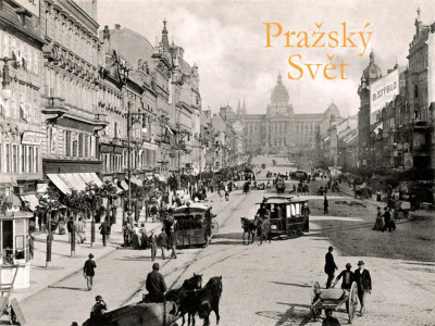 Tapeta: Praha 1900  Vclavsk nm.