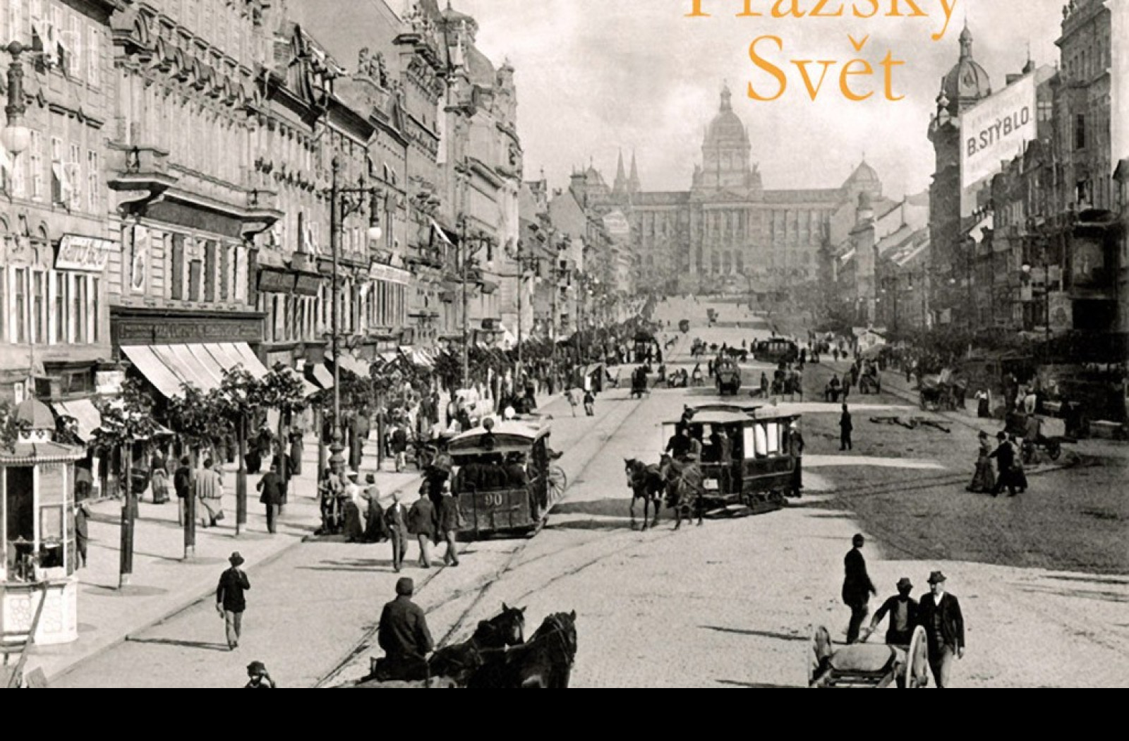 Tapeta praha1900vaclavskenam