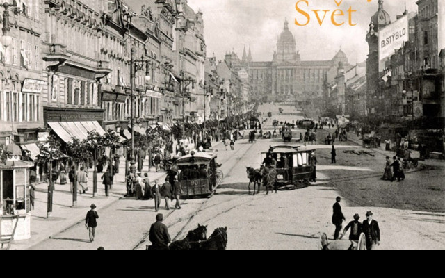 Tapeta praha1900vaclavskenam