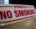 Tapeta Přísný zákaz kouření