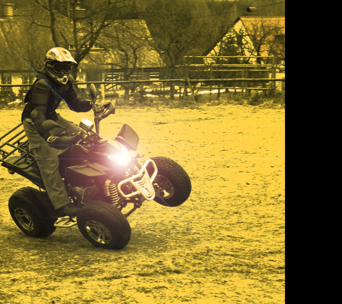 Tapeta quad_yellow