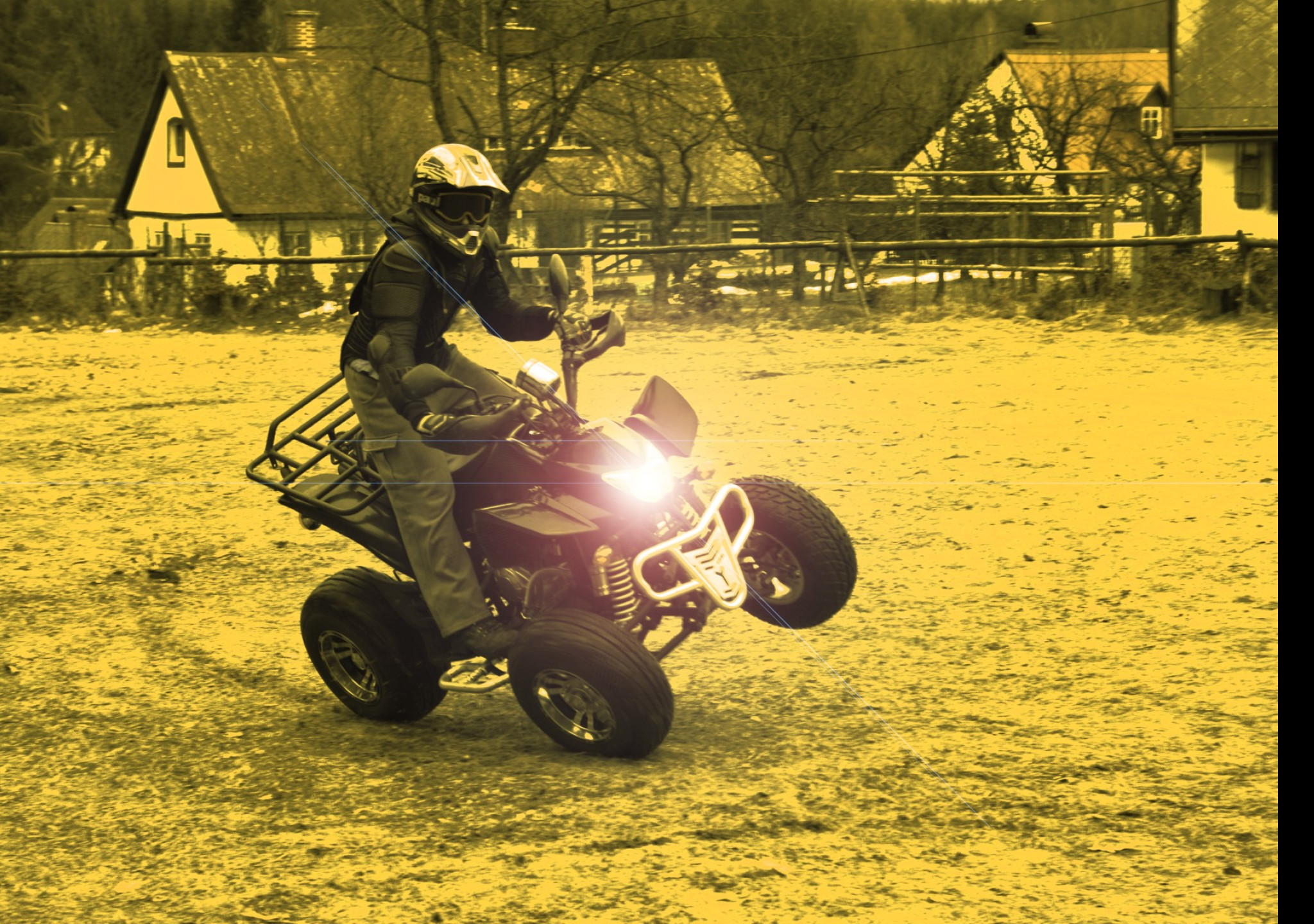 Tapeta quad_yellow