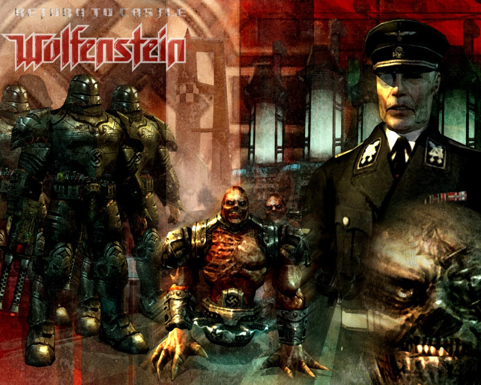 Tapeta returntocastlewolfenstein2