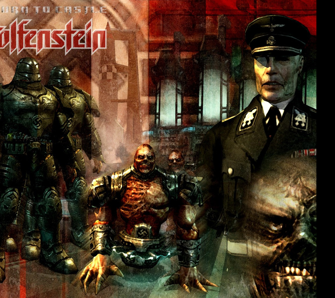 Tapeta returntocastlewolfenstein2