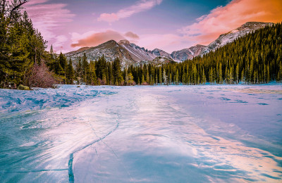 Tapeta: Rocky Mountain, Bear Lake