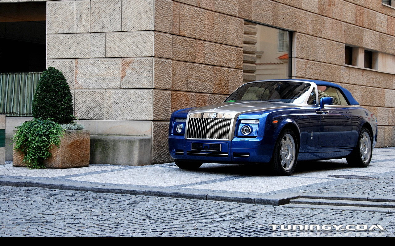 Tapeta rolls_royce_drophead_coupe