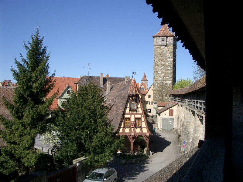 Tapeta rothenburg_o_d__tauber_germany