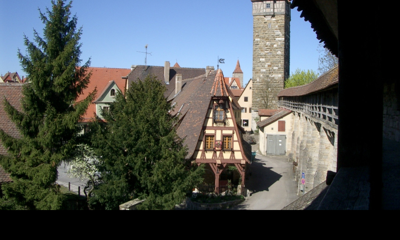 Tapeta rothenburg_o_d__tauber_germany