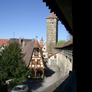 Tapeta rothenburg_o_d__tauber_germany