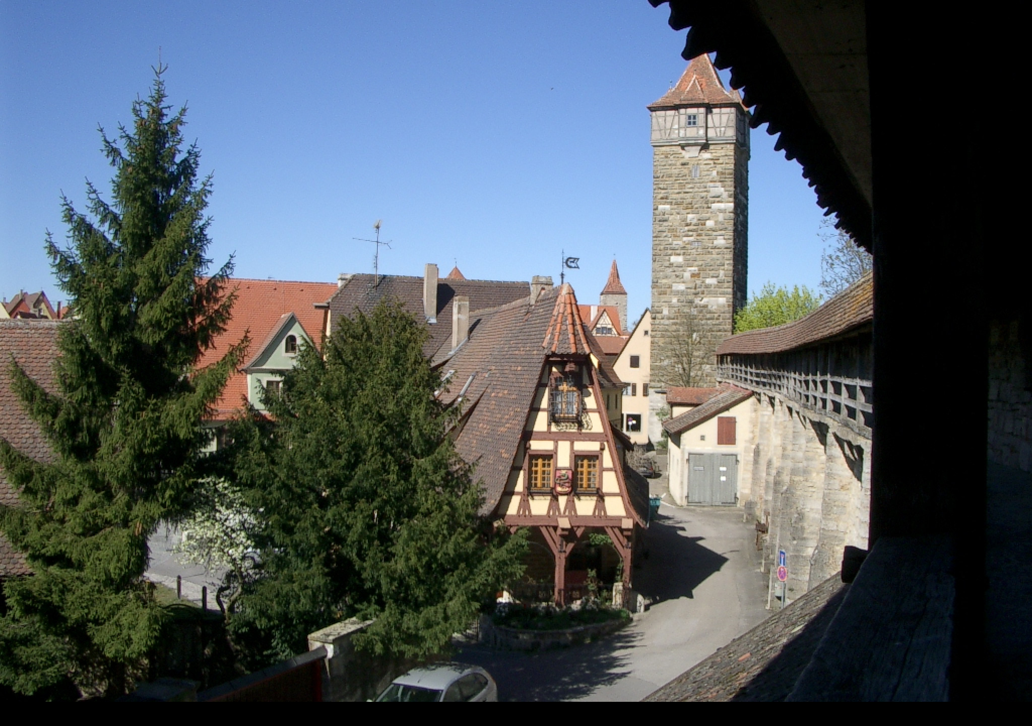 Tapeta rothenburg_o_d__tauber_germany