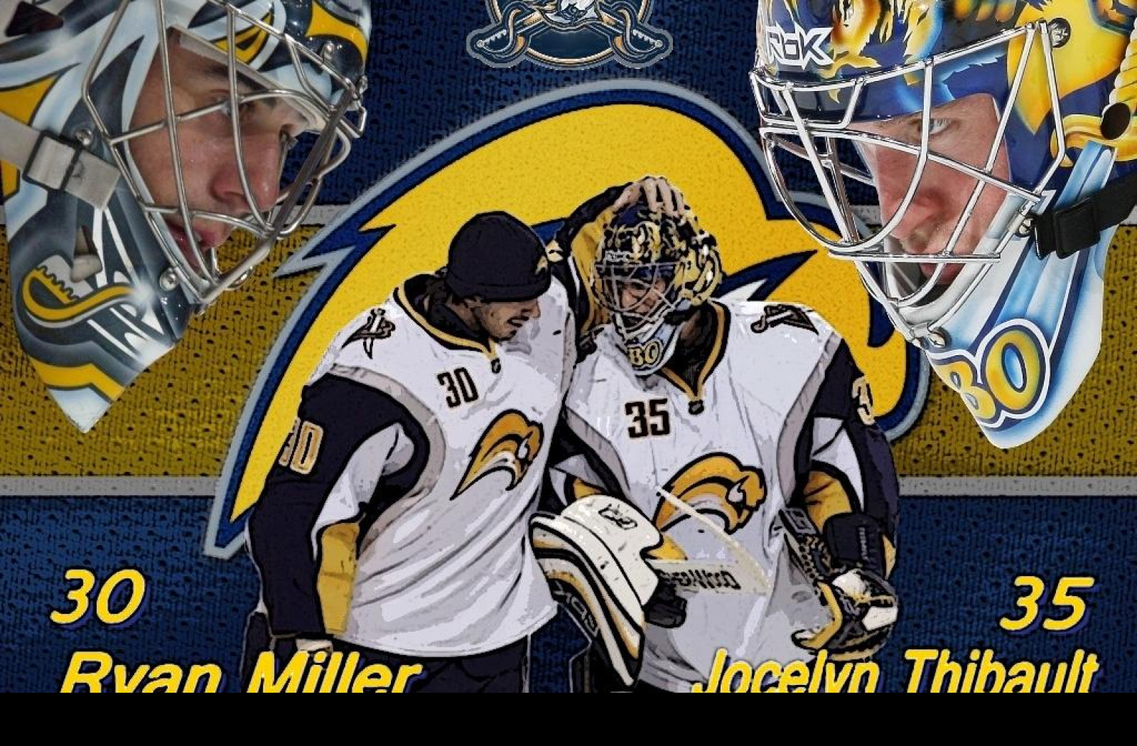 Tapeta ryan_miller__jocelyn_thibault