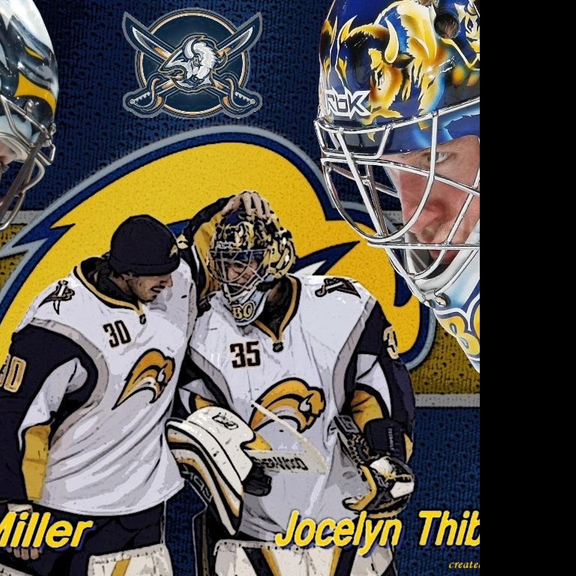 Tapeta ryan_miller__jocelyn_thibault