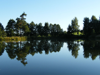 Tapeta: Rybnik na Vysocine