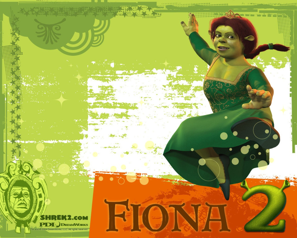 Tapeta shrek2fiona