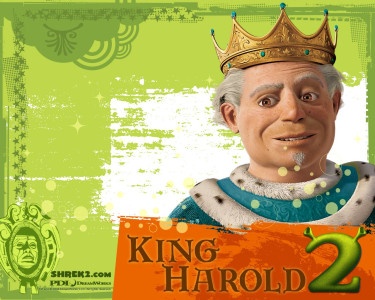 Tapeta: Shrek 2 - krl Harold