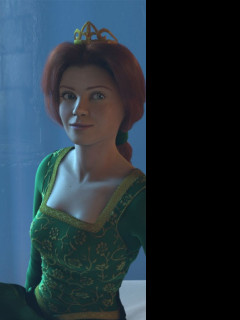 Tapeta shrekfiona