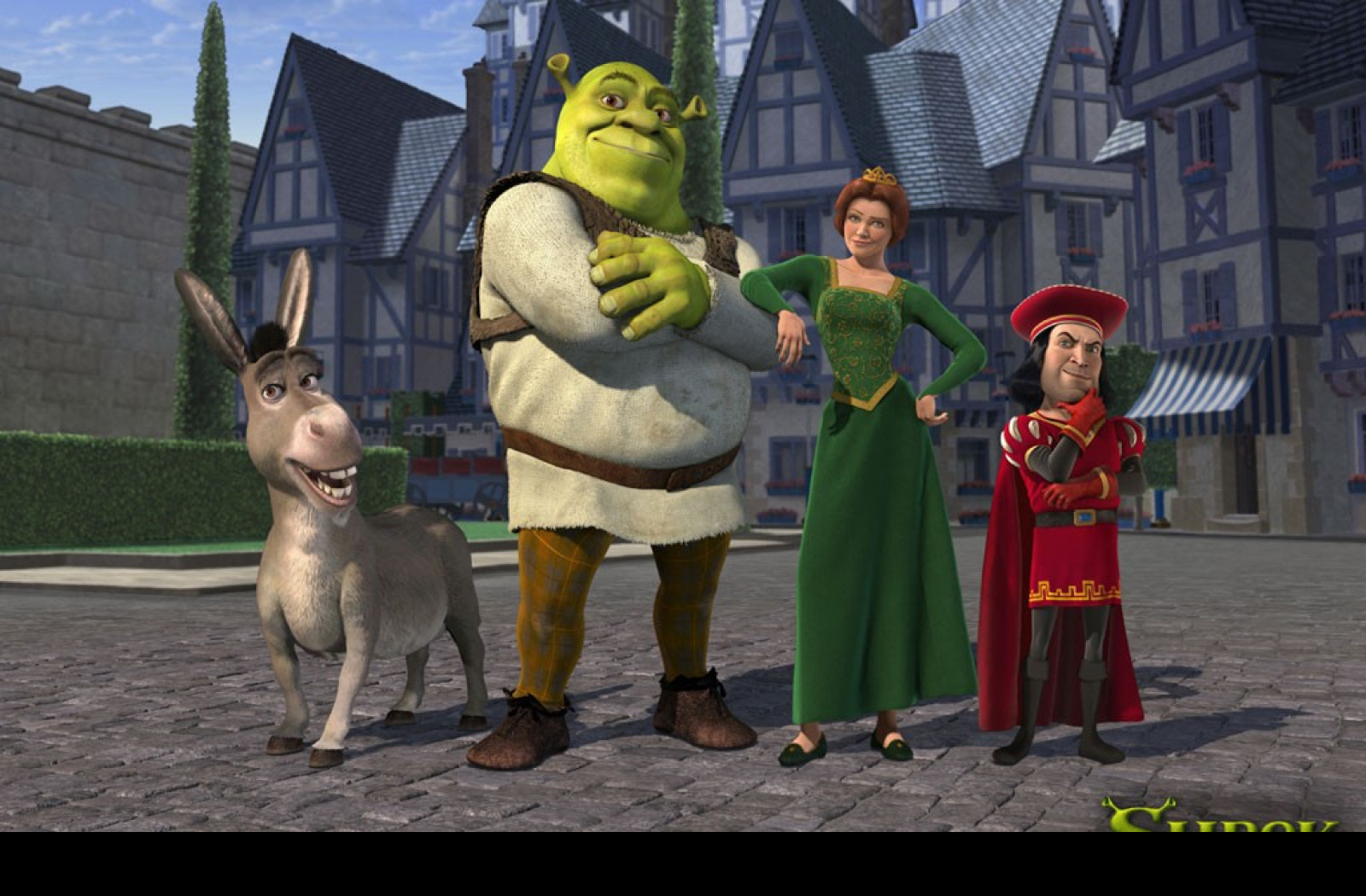Tapeta shrekskupinka