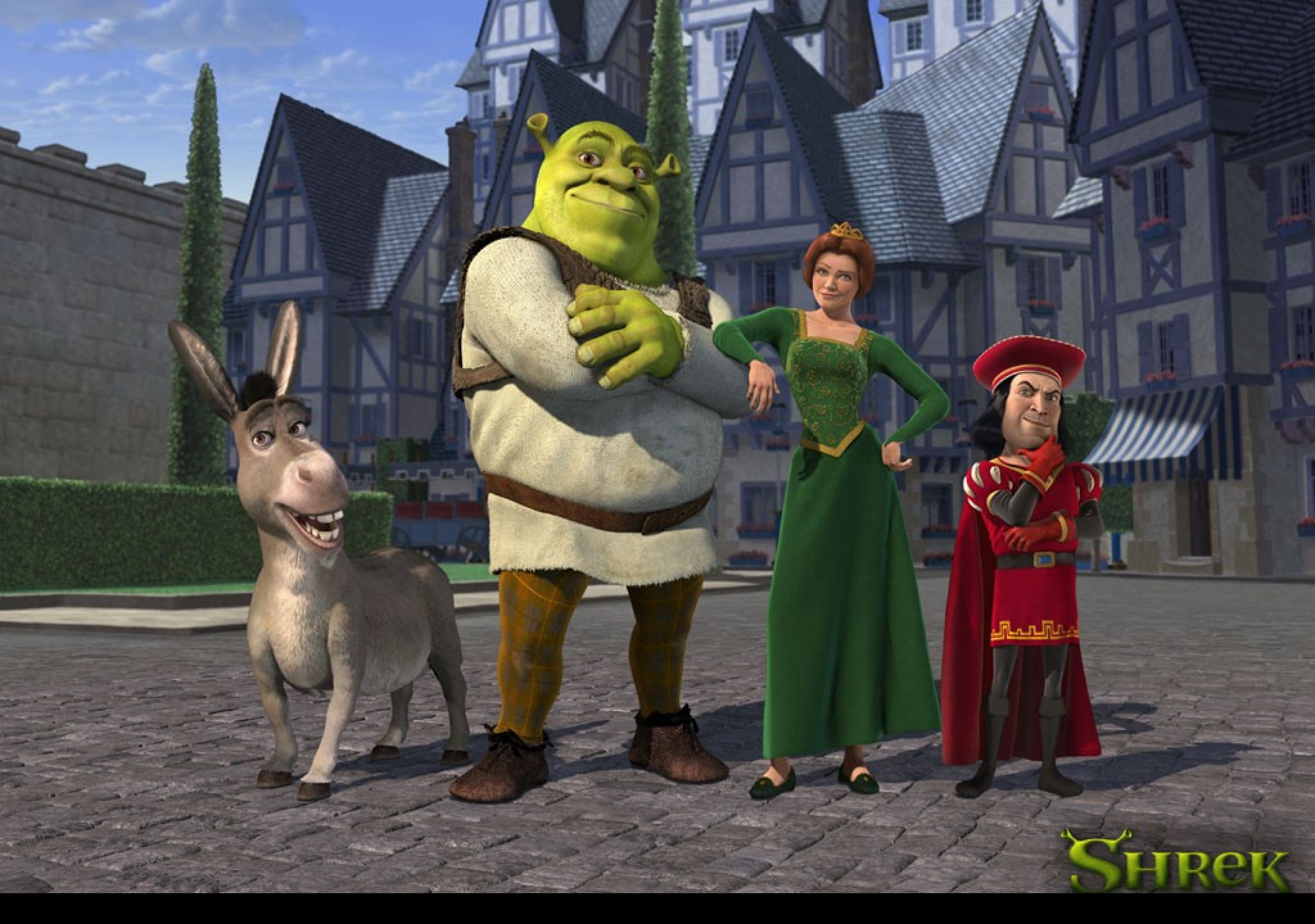 Tapeta shrekskupinka
