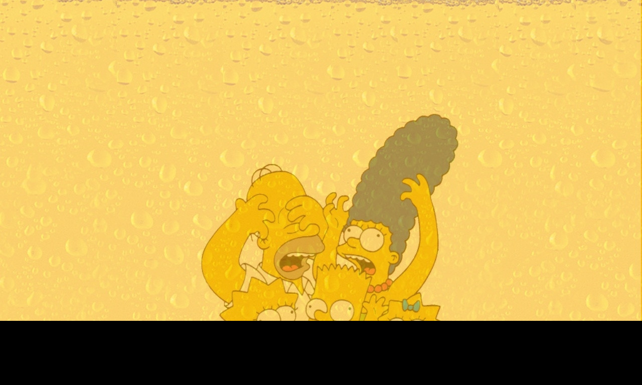 Tapeta simpsons_v_pivu