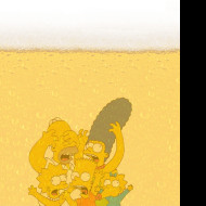 Tapeta simpsons_v_pivu