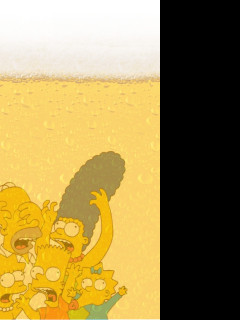 Tapeta simpsons_v_pivu