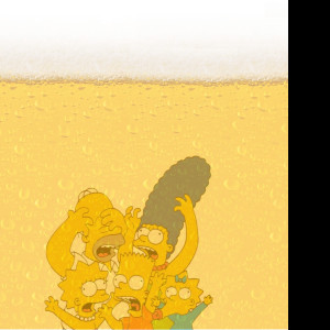 Tapeta simpsons_v_pivu