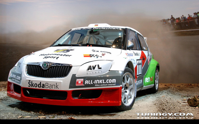 Tapeta skoda_fabia_wrc