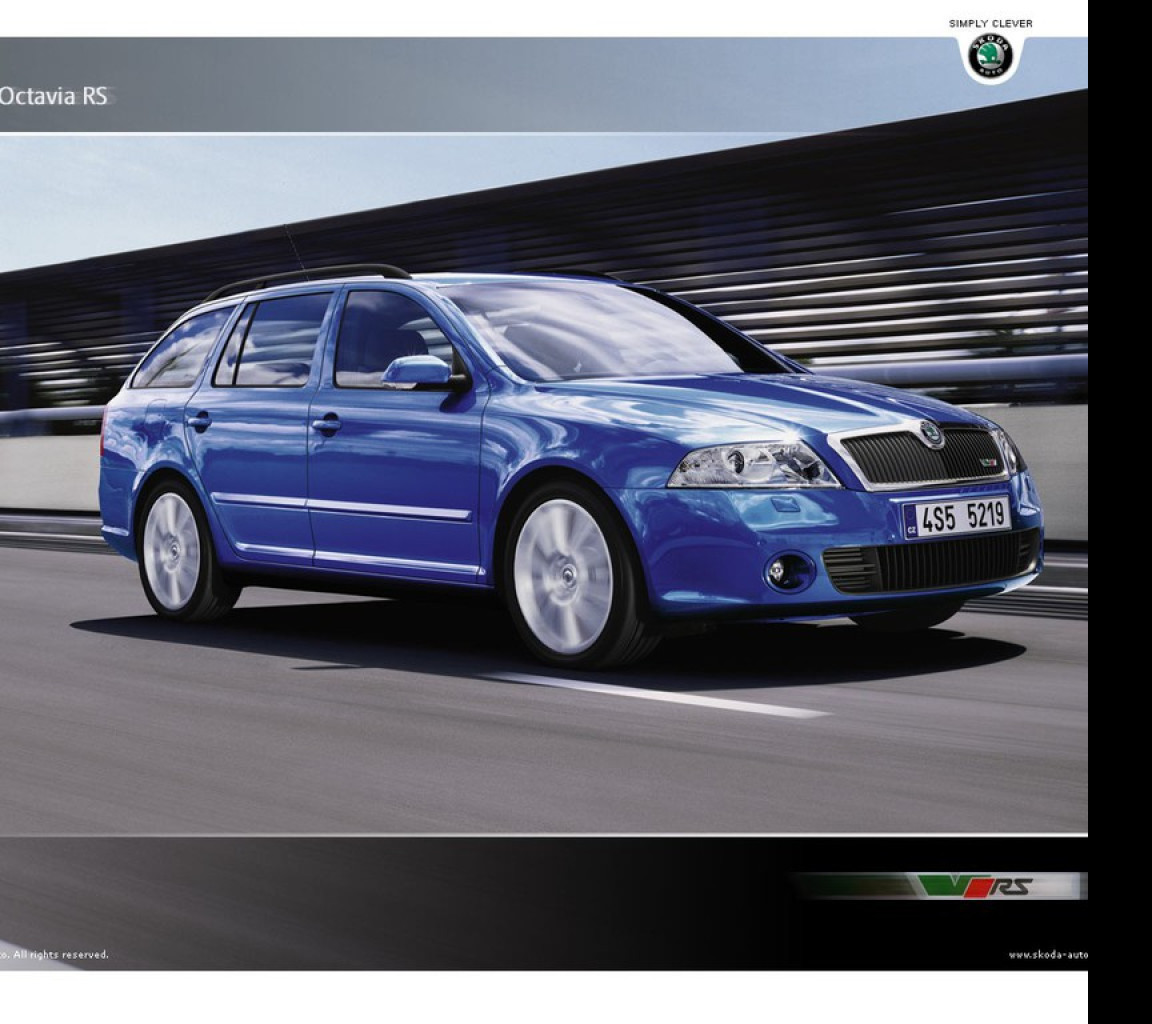 Tapeta skodaoctaviars2