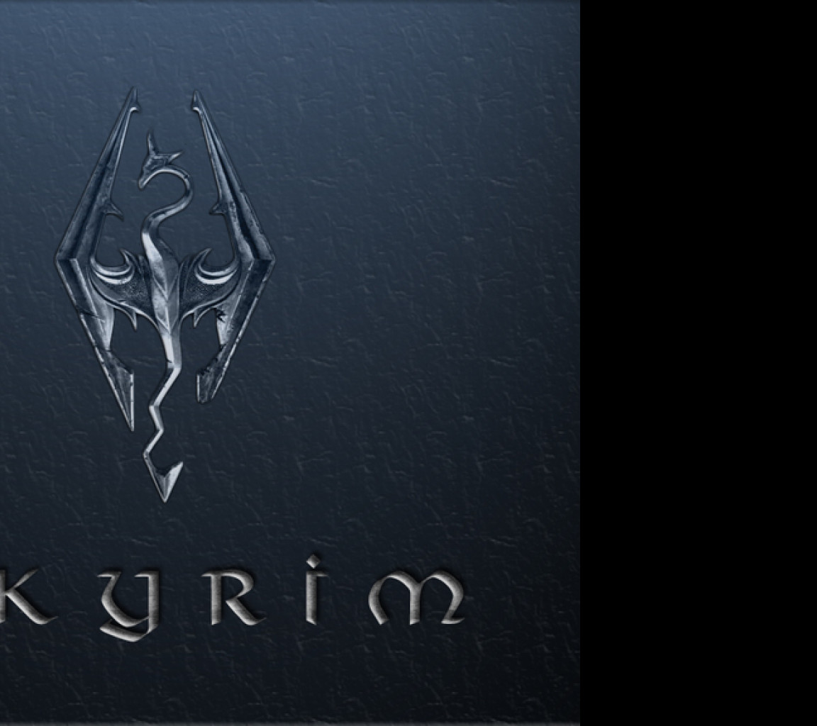 Tapeta skyrim_logo