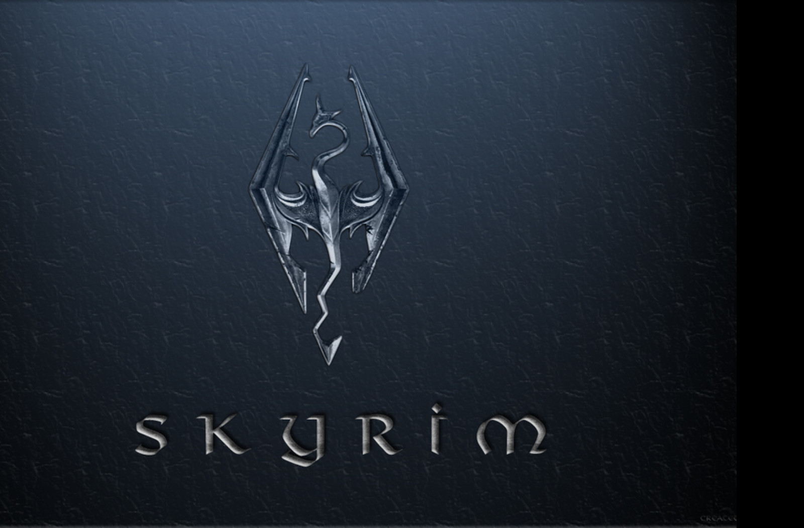 Tapeta skyrim_logo