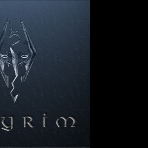 Tapeta skyrim_logo