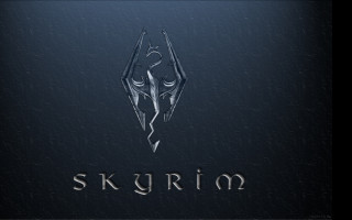 Tapeta skyrim_logo