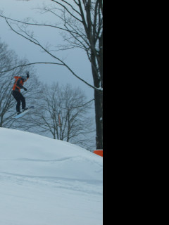 Tapeta snowbordista