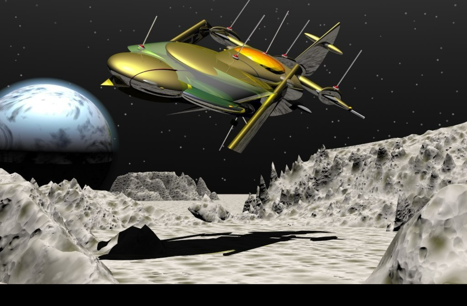 Tapeta spacelanding
