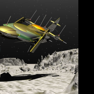 Tapeta spacelanding