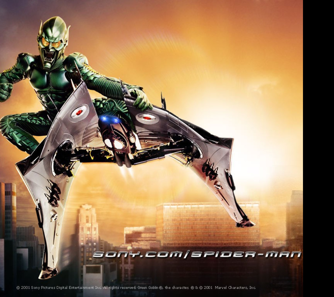 Tapeta spidermangreengoblin