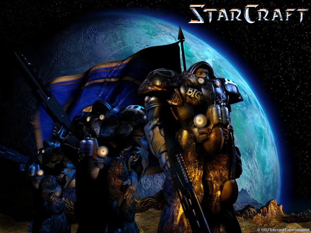 Tapeta starcraftterran