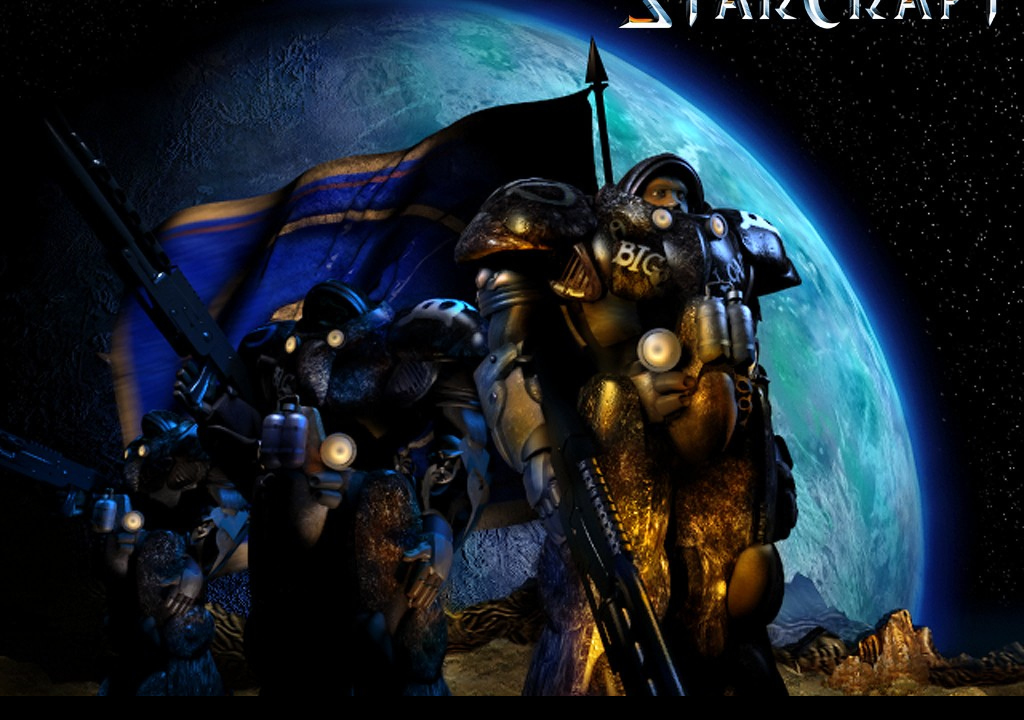 Tapeta starcraftterran