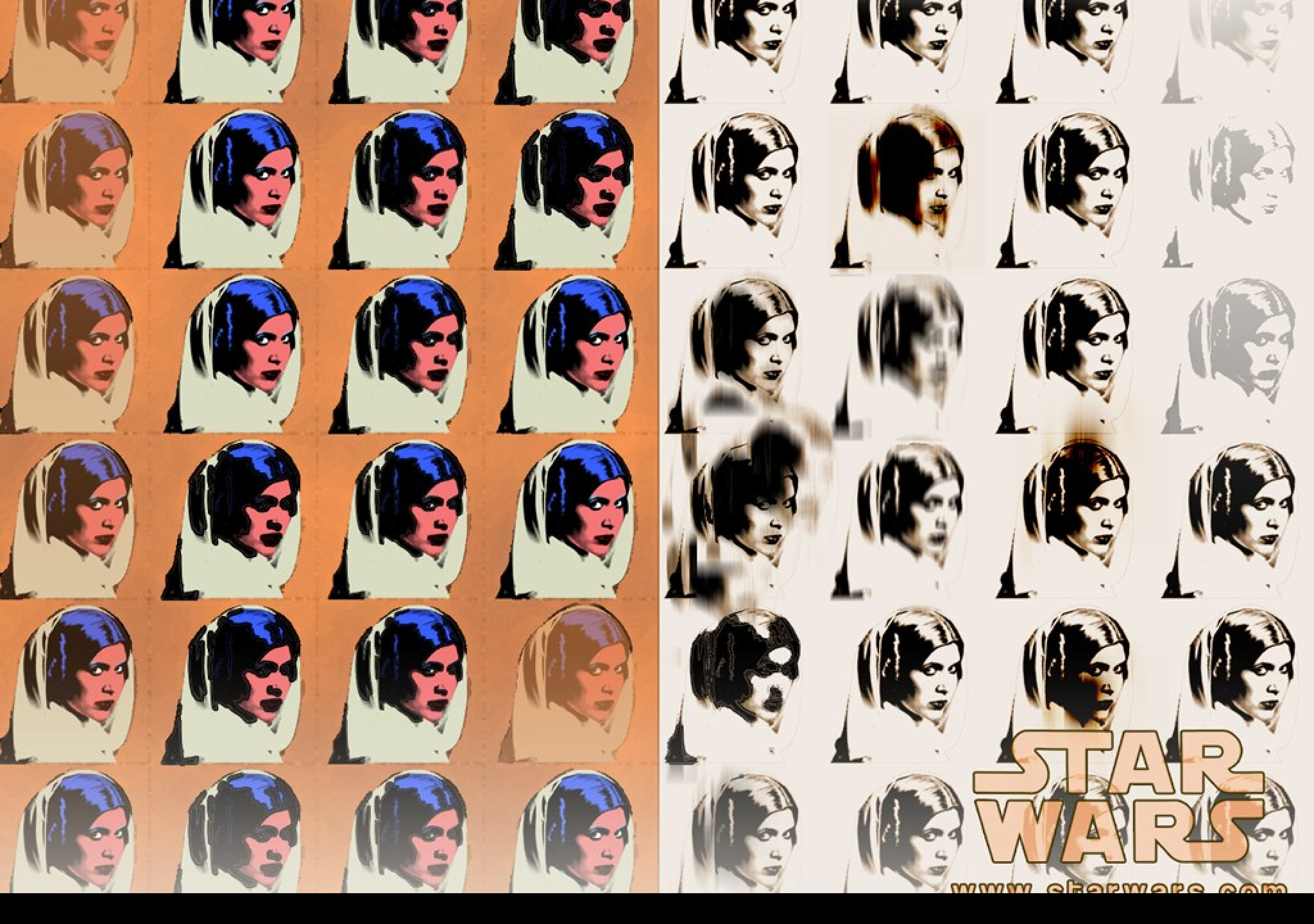 Tapeta starwarspopart