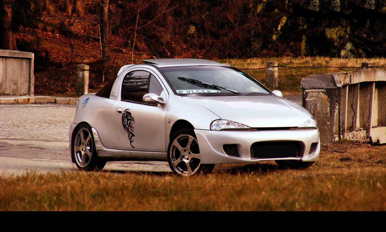 Tapeta stribrny_opel_tigra
