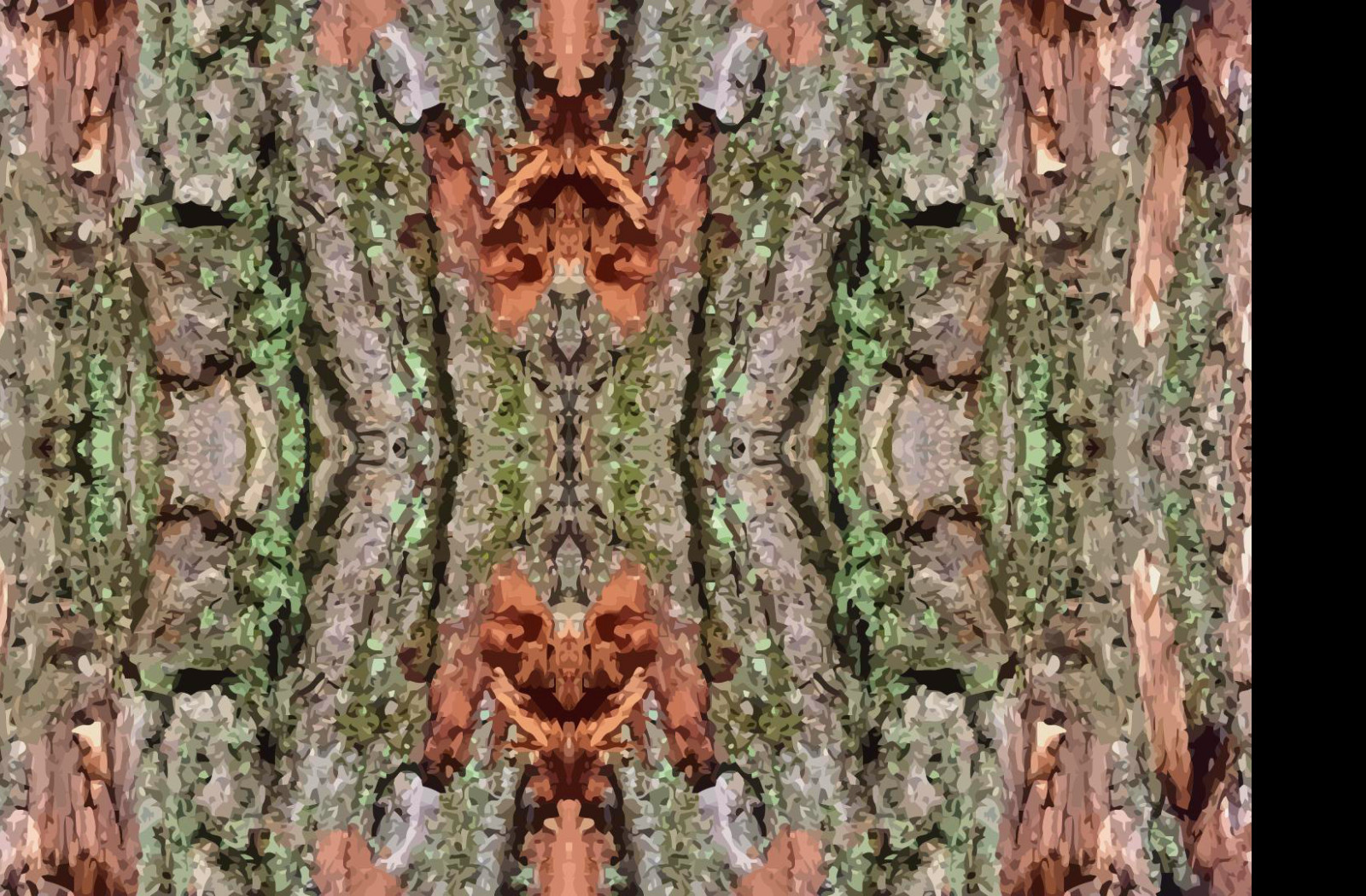 Tapeta strom_symmetry_vector