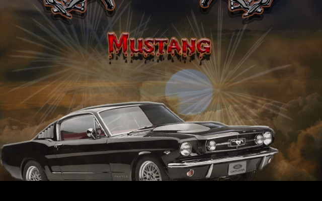 Tapeta supr_mustang