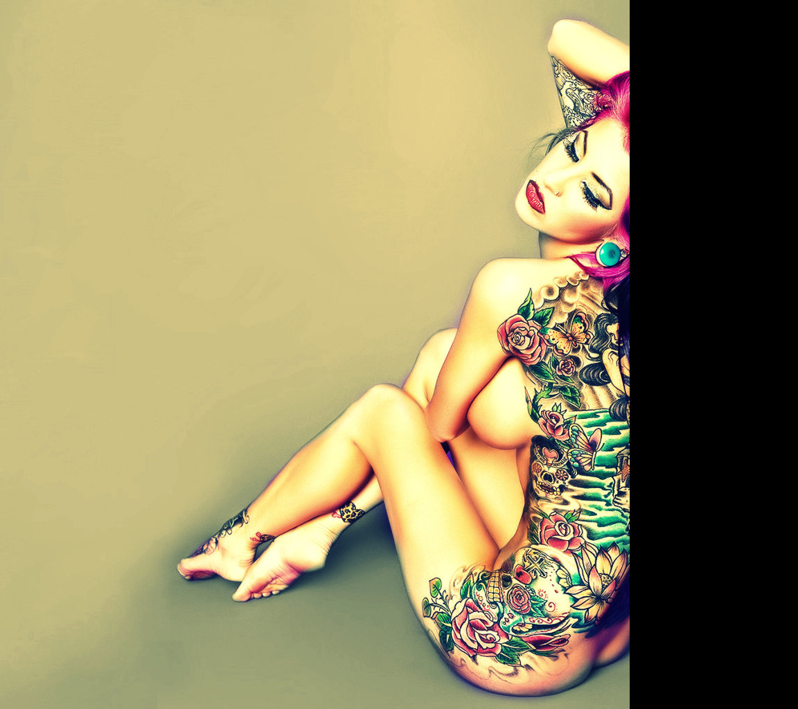 Tapeta tatoo_girl