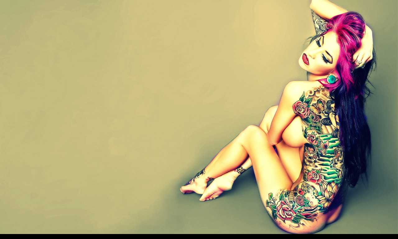 Tapeta tatoo_girl