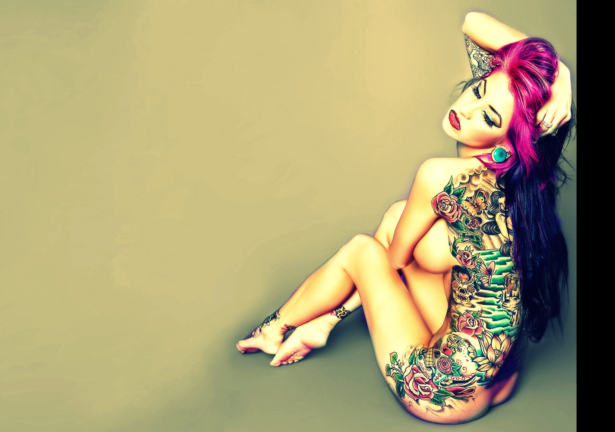 Tapeta tatoo_girl