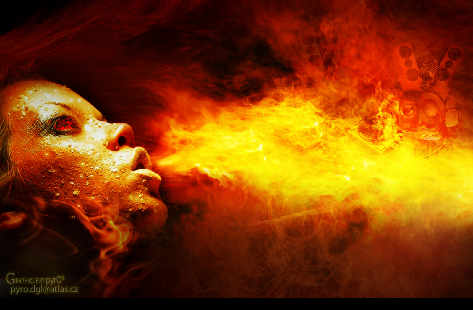 Tapeta tekno_firegirl