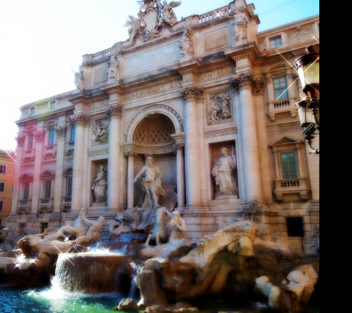 Tapeta the_trevi_fountain