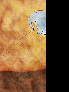 Tapeta thetwoandtheelephant